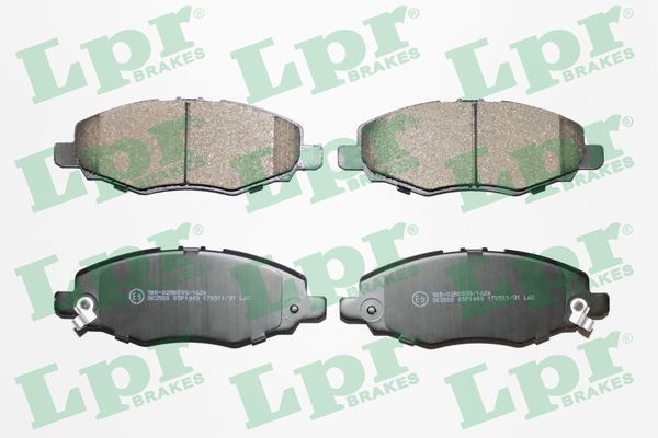 PLAQUETTE DE FREIN TOYOTA HILUX VII PICK UP — LPR05P1449