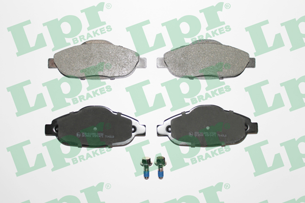 PLAQUETTES FREIN 308 1.4 ET 1.6 HDI — LPR05P1471