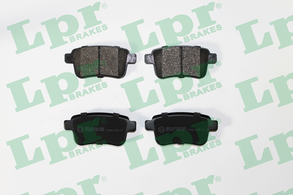 PLAQUETTES FREIN KANGOO 2009 AR — LPR05P1487