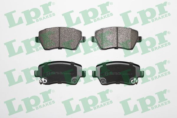 PLAQ DE FREIN AV NISSAN MICRA IV V NOTE E12 D106000Q1J — LPR05P1621
