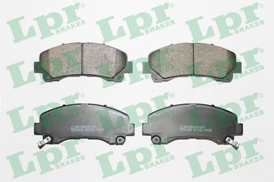 PLAQUETTE DE FREIN ISUZU D-MAX I II — LPR05P1630