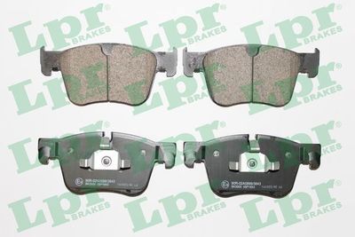 PLAQ FREIN  AV PSA C4 II P308 II — LPR05P1853