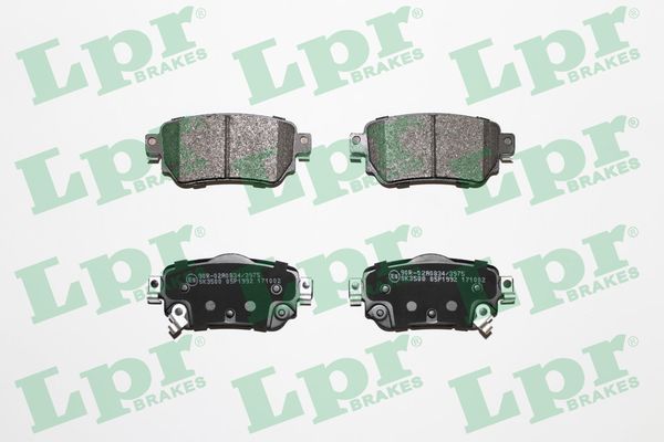 PLAQUETTE DE FREIN AR NISSAN QASHQAI II J11 REN KADJAR — LPR05P1992