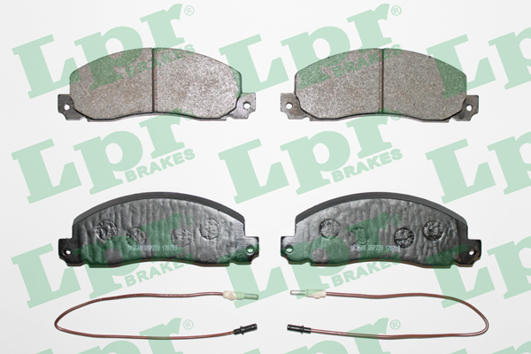 PLAQUETTES FREIN TRAFIC NM — LPR05P278