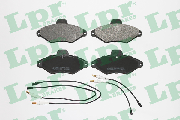 PLAQUETTE FREIN XANTIA 93---98 — LPR05P487