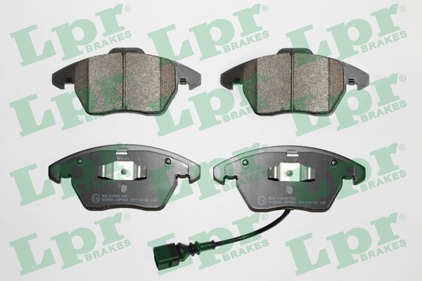 PLAQ DE FREIN AV VW GOLF V CADDY III — LPR05P866