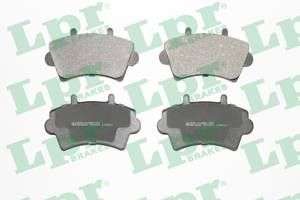 PLAQUETTES FREIN MASTER NM AV — LPR05P884