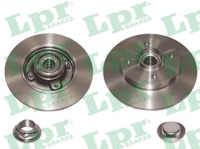 DISQUE DE FREIN AR PSA C3 III 208 I 2008 C4 CACTUS — LPRC1036PCA