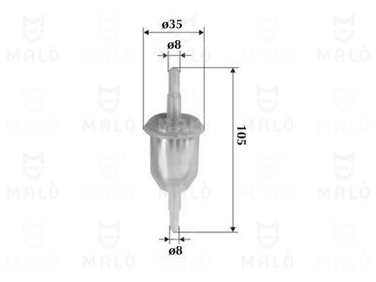 PRE FILTRE ESSENCE E001 — MAH-KL13OF
