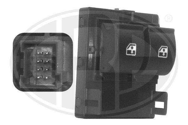 BOUTON LEVE VITRE G DOUBLE (bouton de blockage) FIORINO/ BIPPER/NEMO 7354217140 — MGA-31126