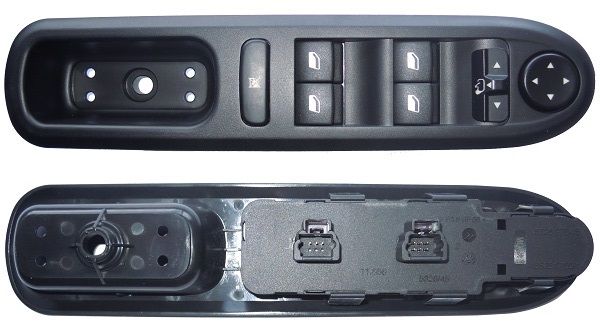 BOUTON LEVE VITRE COMPLET G PEUGEOT 407 — MGA-31170