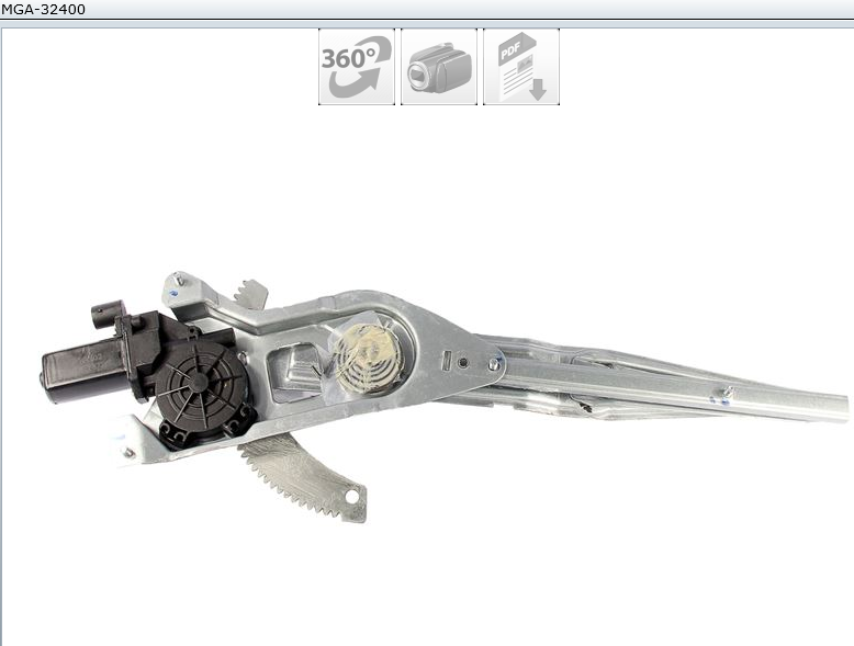 APPAREIL MONTE GLACE G KANGOO 98 7700303543 — MGA-32400