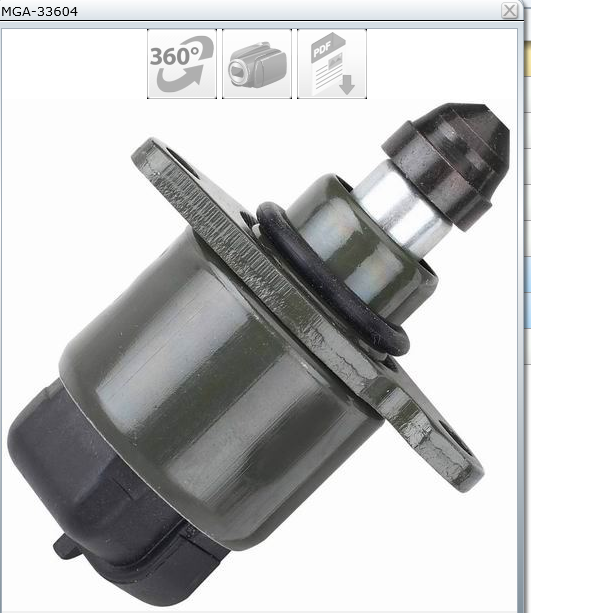MOTEUR PAS A PAS 106 SAXO 19202Q — MGA-33604