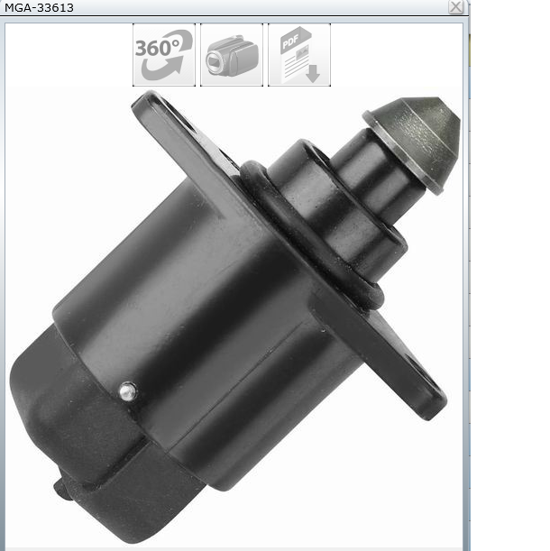 MOTEUR PAS A PAS 306 BERLINGO PARTNER 19204X — MGA-33613