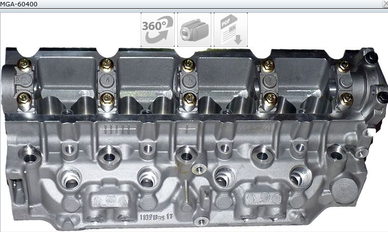 CULASSE REN MEGANE KANGOO TRAFIC CLIO II 1.9D F8Q 7701471013 — MGA-60400