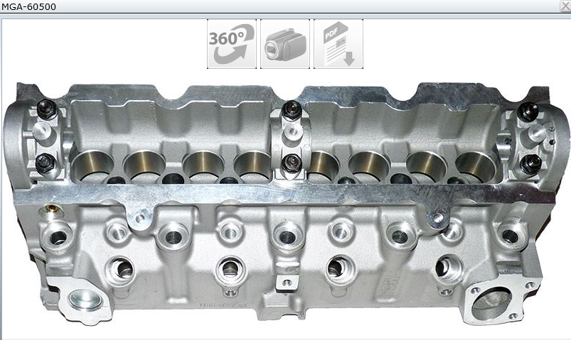 CULASSE PARTNER EXPERT BERLINGO B9 DW8 0200W3 0200CP — MGA-60500