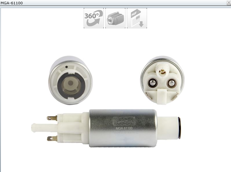 POMPE A ESSENCE 5BAR FIAT PALIO BRAVA TEMPRA 46831949 — MGA-61100