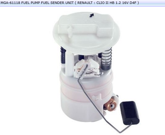 POMPE ESSENCE REN CLIO II 1.2 16V 8200057324 — MGA-61118