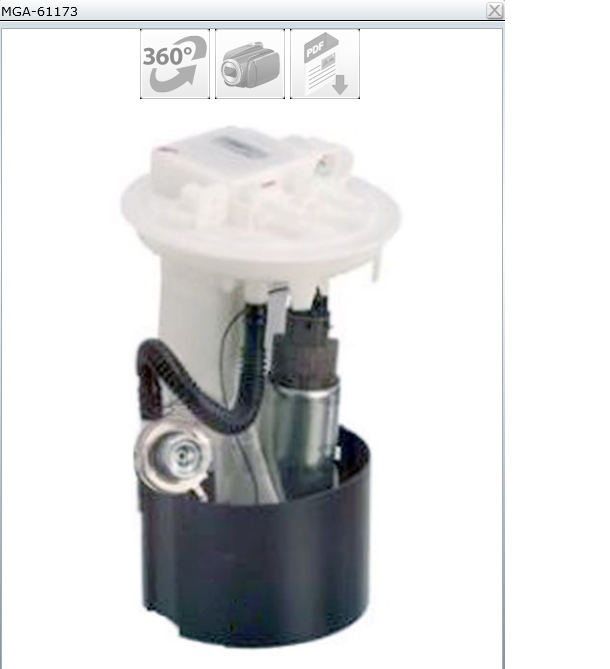 POMPE A ESSENCE KANGOO 1.4 8200290080 — MGA-61173