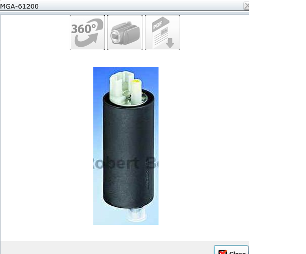 POMPE A ESSENCE OPEL ASTRA VECTRA CORSA 0986580977 — MGA-61200