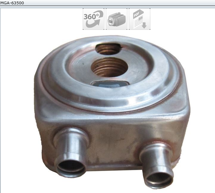 REFROIDISSEUR HUILE TRAFIC 1.9DCI VIVARO 1.9DTI 7700114039 — MGA-63500