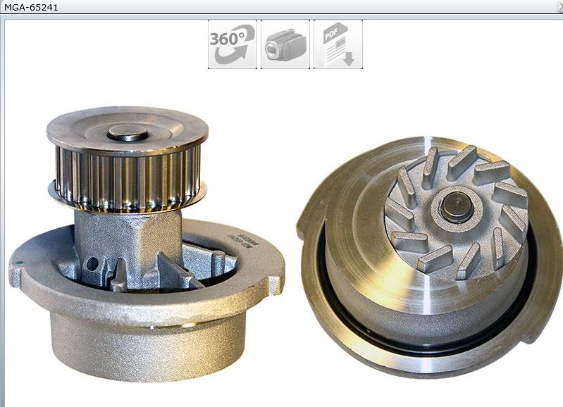 POMPE A EAU OPEL ASTRA F CORSA B PA442 — MGA-65241