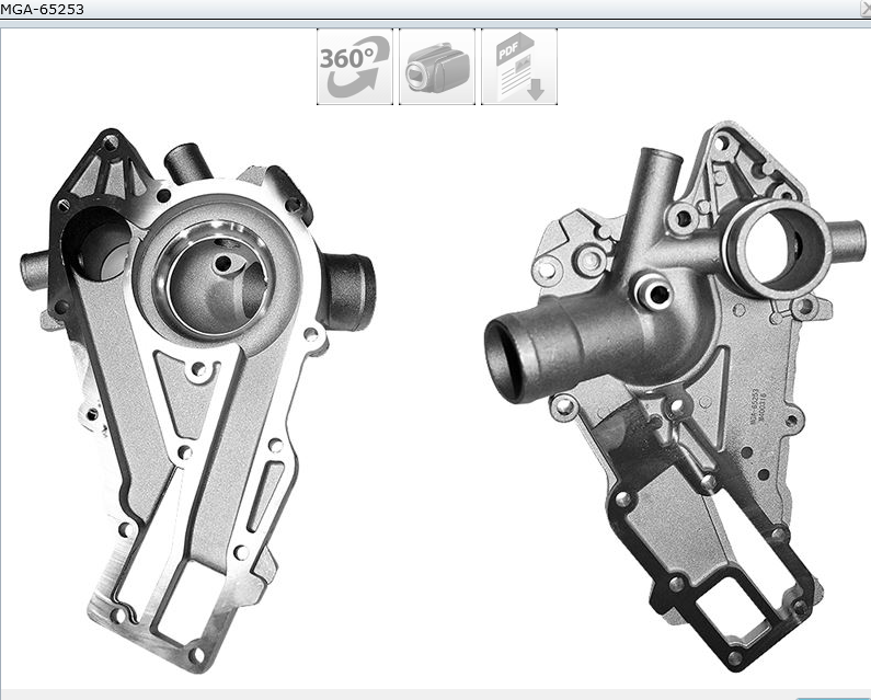 POMPE A EAU R9 PA595 7701462145 — MGA-65253