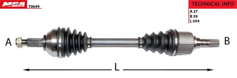 TRANSMISSION G REN TRAFIC II 2.0DCI T49277 — MGA-70644