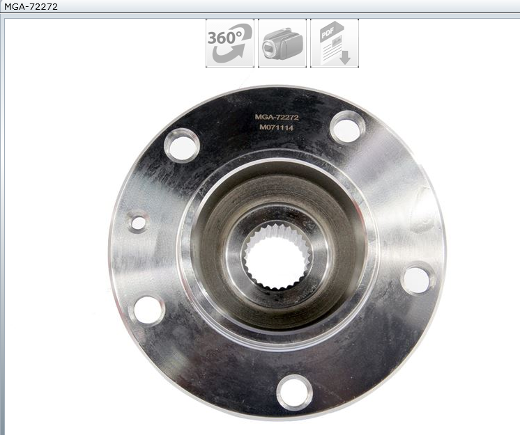 MOYEUX DE ROUE MASTER II 01-10 8200807882 — MGA-72272