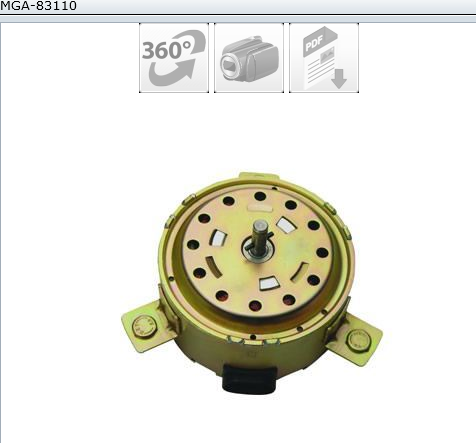 MOTEUR VENTILATEUR CLIO II K7J 8200169475 — MGA-83110