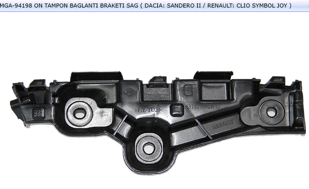 SUPPORT PARACHOC AV G SANDERO II SYMBOL II 613427092R — MGA-94198