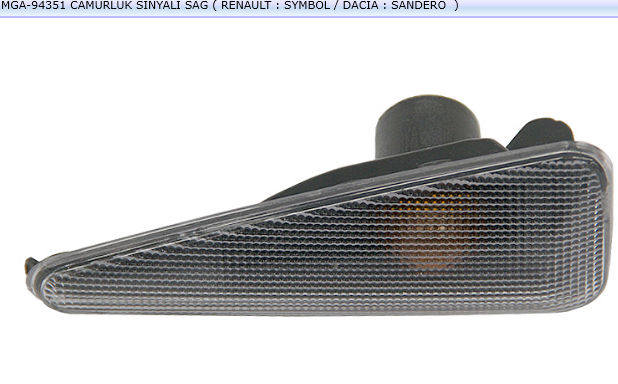 FEUX LATERAL REN SYMBOL SANDERO 8200602765 — MGA-94351