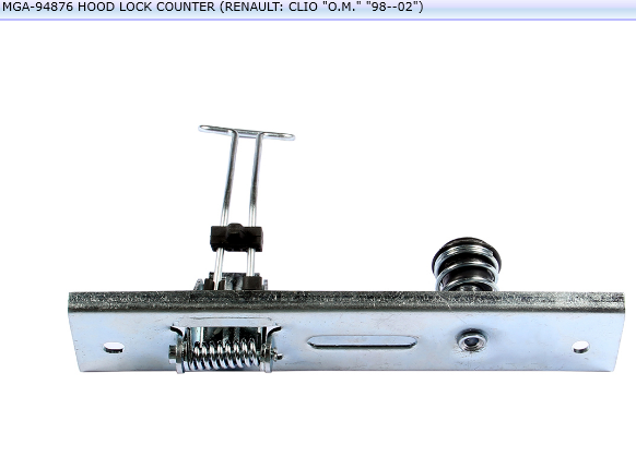 SERRURE REN CLIO 98-02 7700842682 — MGA-94876