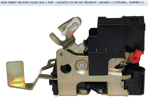 SERRURE FIAT DUCATO I II 98-05 PSA CIT 913599 — MGA-94897