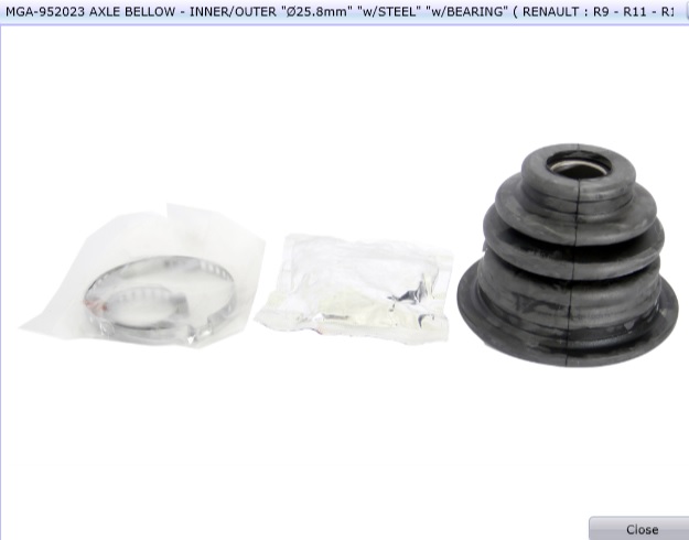 SOUFFLET CARDON R9-R11-R19-R21 FA0339 — MGA-952023