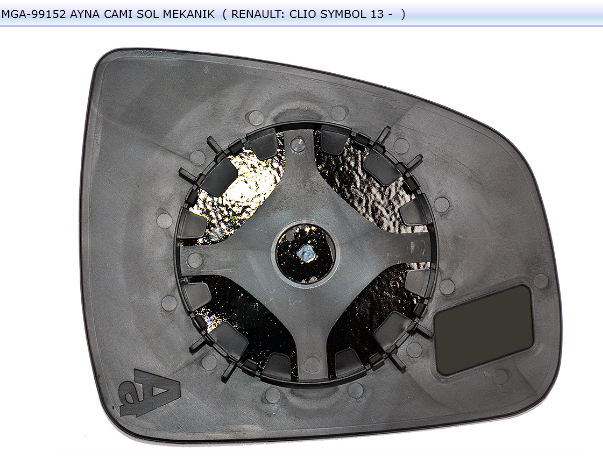 VERRE RETROVISEUR REN CLIO SYMB 2013-- — MGA-99152