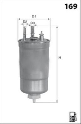 FILTRE A GASOIL M656 — MIS-ELG5327