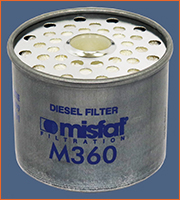 FILTRE A GASOIL AGRIFULL AKERMANS — MIS-M360