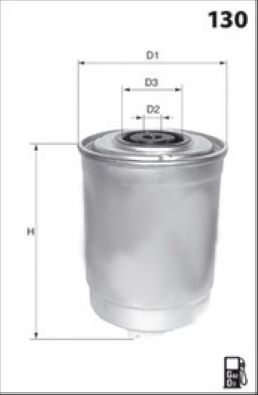 FILTRE A GASOIL CIT BERL C3 — MIS-M631