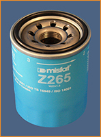 FILTRE A HUILE C4 FIAT FORD MAZDA — MIS-Z265