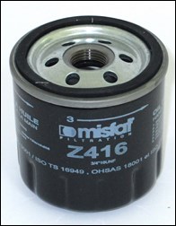 FILTRE A HUILE FORD ESCORT FIESTA — MIS-Z416