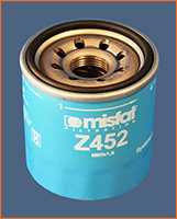 FILTRE A HUILE DACIA DOKKER DUSTER KIA RIO STONIC — MIS-Z452