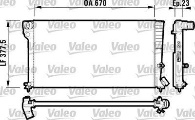RADIATEUR XSARA 306 PARTNER 731744 — MPE354023
