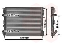 RADIATEUR CLIO II KANGOO LOGAN I 732523 — MRN046023