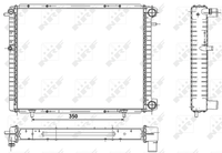 RADIATEUR R19 I R19 II TRAFIC 730180 230180 730511 — MRN197034