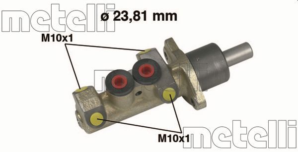 MAITRE CYLINDRE PSA C2 C3 EXPERT 406 REN LAGUNA LPR1906 — MTE050253