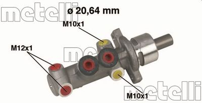 MAITRE CYLINDRE REN CLIO II LPR1269 — MTE050319