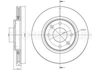 DISQUE DE FREIN PART BERL AV P1002V — MTE230555C