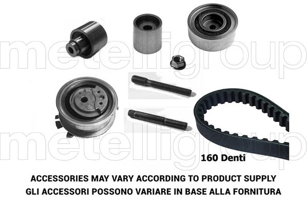 KIT DIST GOLF 6 PASSAT 2.0TDI 03L198119 160D KTB563 — MTE290092
