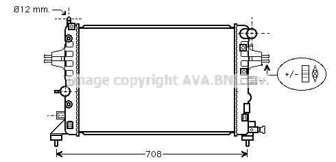 RADIATEUR ASTRA H ESS 04--> 53441 — OLA2362